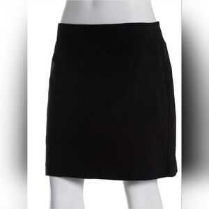 Zac & Rachel Black Stretch Skort. Sz 10